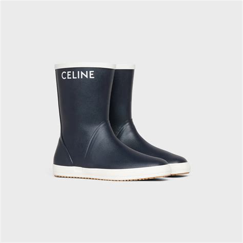 celine rain boots|celine kurt boots.